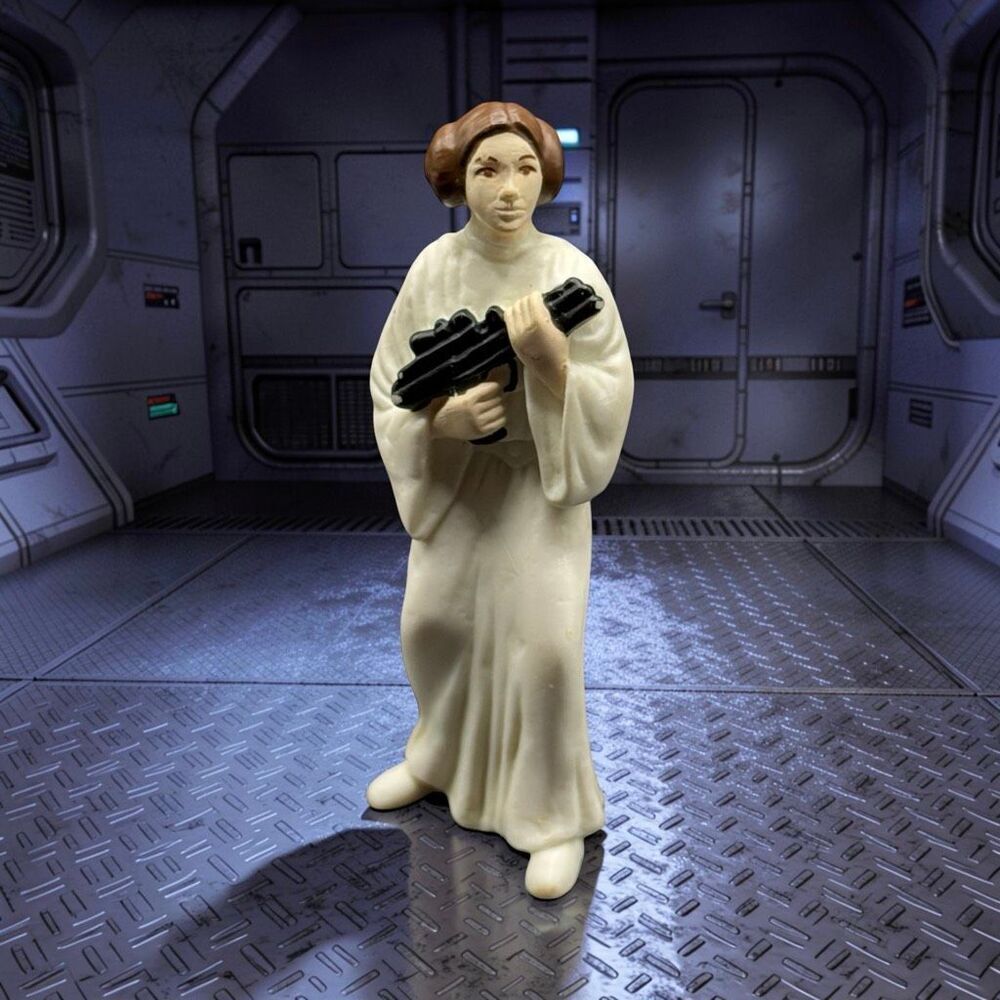 1986 Applause Star Wars Princess Leia Mini Figure Plastic 2.5''